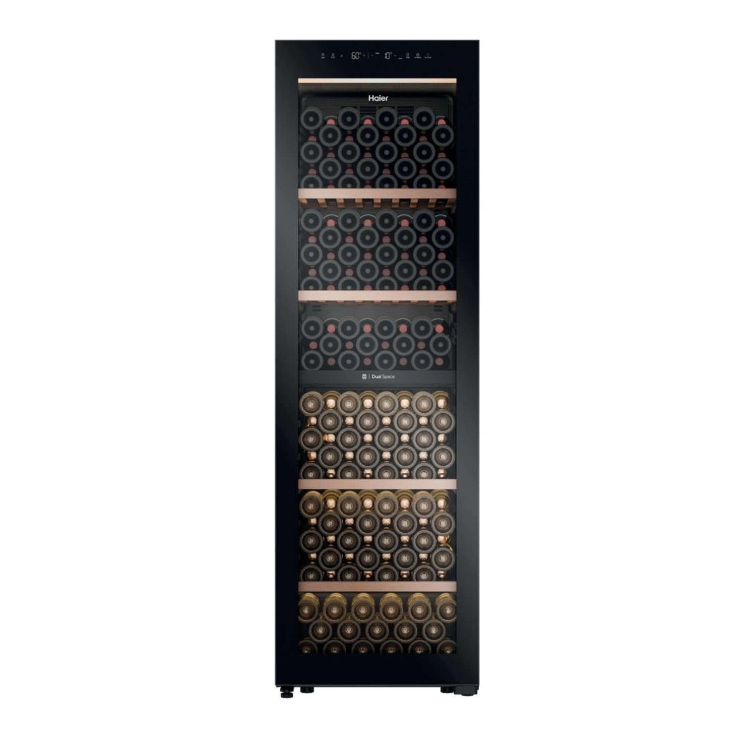 Haier 201 Bottle Capacity Dual Zone Freestanding Wine Cooler  34006193