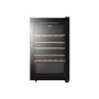 Haier 33 Bottle Freestanding Single Zone Wine Cooler - Black