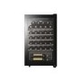 Haier 33 Bottle Freestanding Single Zone Wine Cooler - Black