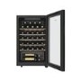 Haier 33 Bottle Freestanding Single Zone Wine Cooler - Black