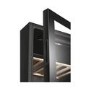 Haier 33 Bottle Freestanding Single Zone Wine Cooler - Black