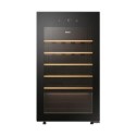 A2/HWS34GGH1K Refurbished Haier 21 Bottle Compressor Wine Cooler Freestanding - Black