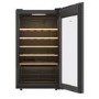 Haier 21 Bottle Compressor Wine Cooler Freestanding - Black