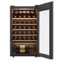 Haier 21 Bottle Compressor Wine Cooler Freestanding - Black