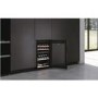 Haier 42 Bottle Freestanding Wine Cooler - Black