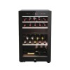 Haier 42 Bottle Freestanding Wine Cooler - Black
