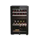 HWS42GDAU1 Haier 42 Bottle Freestanding Wine Cooler - Black