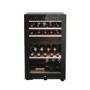 Haier 42 Bottle Freestanding Wine Cooler - Black