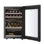 Haier 42 Bottle Freestanding Wine Cooler - Black