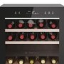 Refurbished Haier HWS42GDAU1 Freestanding 44 Bottle Dual Zone Wine Cooler Black
