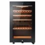 Haier 49 Bottle Capacity Single Zone Feestanding Wine Cooler - Black