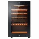 HWS49GA Haier 49 Bottle Capacity Single Zone Feestanding Wine Cooler - Black