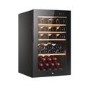 Haier 49 Bottle Capacity Single Zone Feestanding Wine Cooler - Black