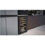 Haier 49 Bottle Capacity Single Zone Feestanding Wine Cooler - Black
