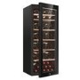 Haier 84 Bottle Single Zone Wine Cooler - Black