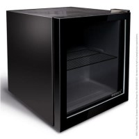 GRADE A2 - Husky HY192 Mini Fridge/Drinks Chiller - Black