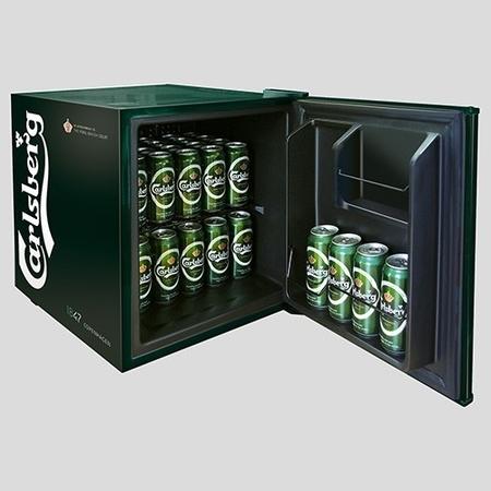 GRADE A2 - Husky HY208 Husky Carlsberg Drink Chiller 48l