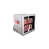 GRADE A2 - Husky HY209 Diet Coke Mini Fridge/Drinks Cooler - Silver