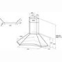 Elica HYDRA Designer Corner Chimney Cooker Hood Stainless Steel