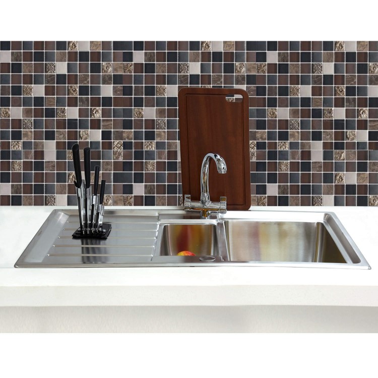 Refurbished Taylor & Moore Huron 1.5 Bowl Reversible Stainless Steel Sink