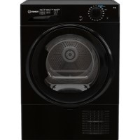 Indesit 8kg Freestanding Condenser Tumble Dryer - Black
