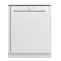 I3BL626UK Indesit Semi-Integrated Dishwasher - Push&Go - White control panel