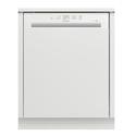 Indesit Semi-Integrated Dishwasher - Push&Go - White control panel