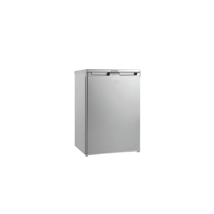 Indesit 128 Litre Freestanding Under Counter Larder Fridge - Silver