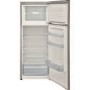 GRADE A3 - INDESIT I55TM4110X 213 Litre Freestanding Fridge Freezer Top Mount 80/20 Split Low Frost 55cm Wide - Stainless Steel