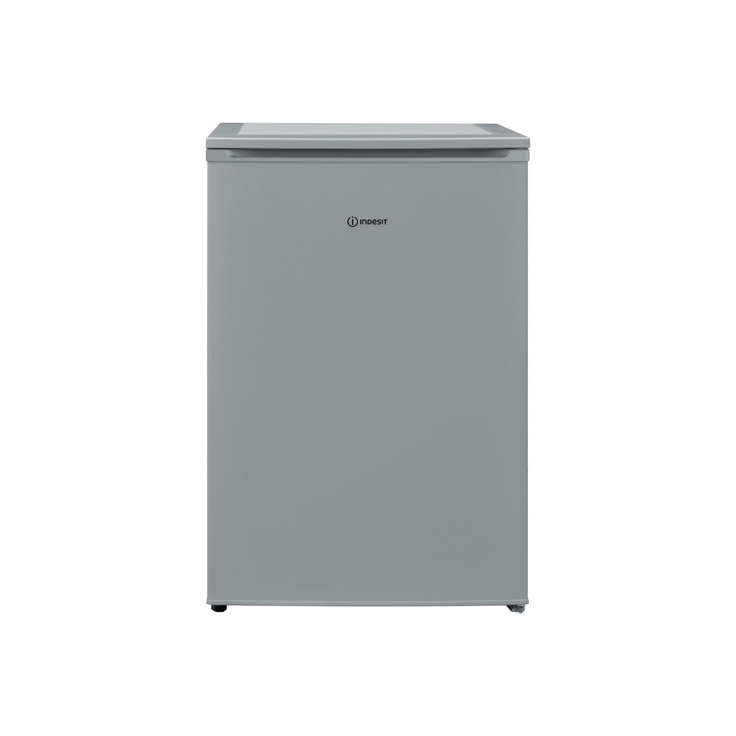 Refurbished Indesit I55VM1110SUK1 Freestanding 103 Litre Fridge Silver