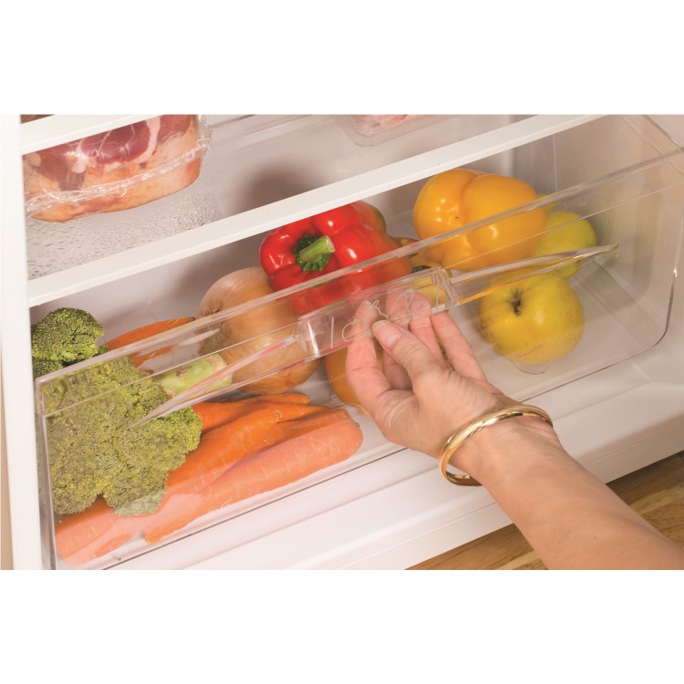 GRADE A2 - Indesit TFAA10 Under Counter Freestanding Fridge with Ice Box White