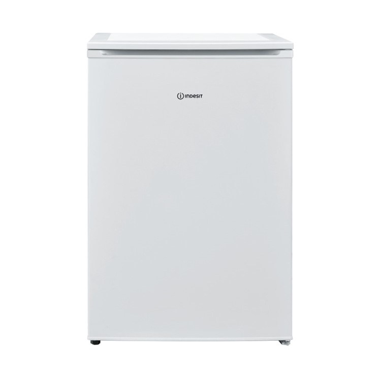 Refurbished Indesit I55VM1120W Freestanding 121 Litre Under Counter Fridge White