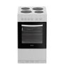 Indesit 50cm Electric Cooker - White