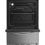 Indesit 50cm Dual Fuel Cooker - Stainless Steel