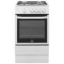 Indesit I5GGW White 50cm Single Oven Gas Cooker - White