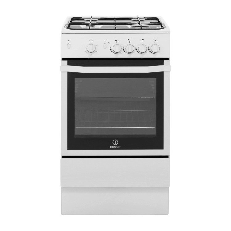 Indesit I5GGW White 50cm Single Oven Gas Cooker - White