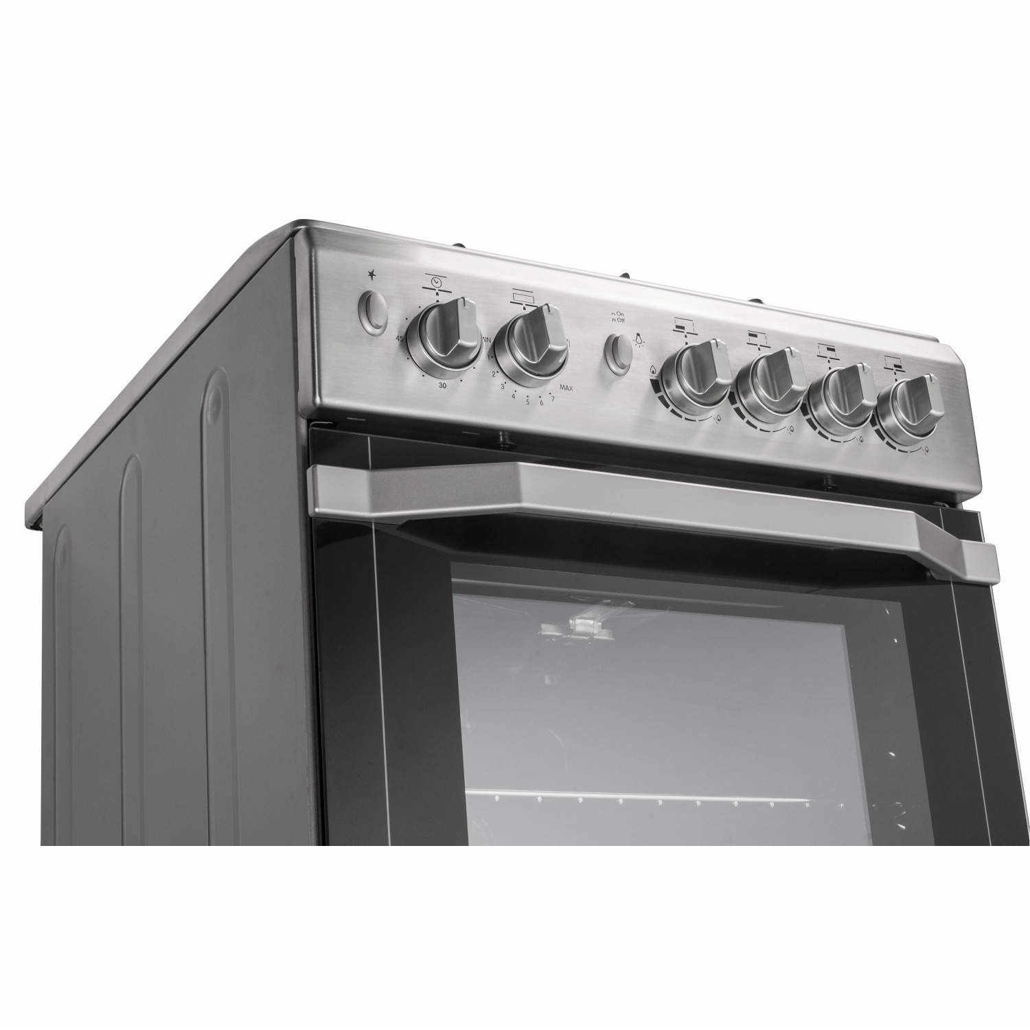 Indesit I5GSH1X 50cm Dual Fuel Cooker Stainless Steel Appliances Direct