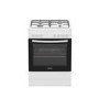 Indesit 60cm Dual Fuel Cooker - White