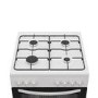 Indesit 60cm Dual Fuel Cooker - White