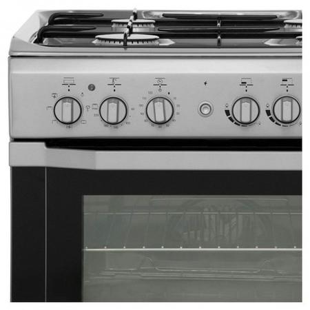 Indesit I6G52X 60cm Dual Fuel Cooker - Stainless Steel