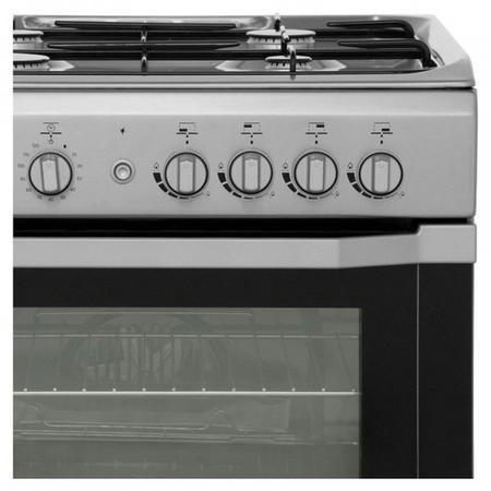 Indesit I6G52X 60cm Dual Fuel Cooker - Stainless Steel