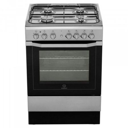 Indesit I6G52X 60cm Dual Fuel Cooker - Stainless Steel