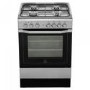 Indesit I6G52X 60cm Dual Fuel Cooker - Stainless Steel