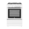 Refurbished Indesit I6GG1W 60cm Gas Cooker with Single Oven White