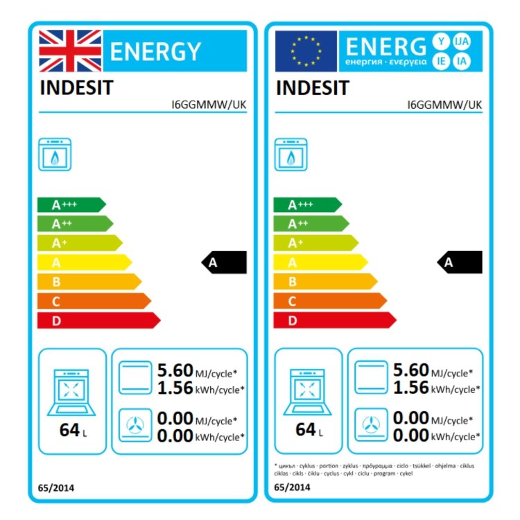 Indesit 60cm Gas Cooker - White