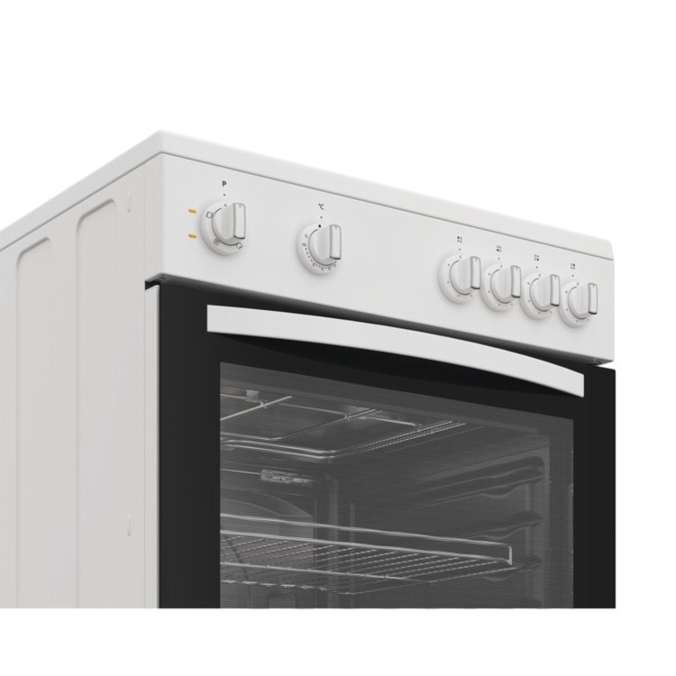 Indesit 60cm Electric Cooker - White