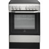 GRADE A2 - Indesit I6VV2AX 60cm Single Oven Electric Cooker with Ceramic Hob  - Stainless Steel