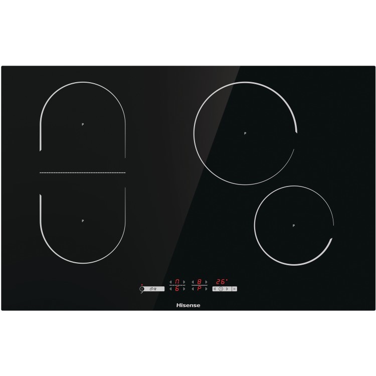 Hisense I8433C 80cm 4 Zone Induction Hob With Bridge Zone