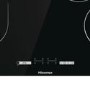 Refurbished Hisense I8433C 80cm Touch Control Induction Hob With Double Bridge Zone Black