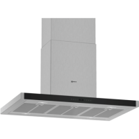 Neff N70 90cm Island Cooker Hood - Stainless Steel